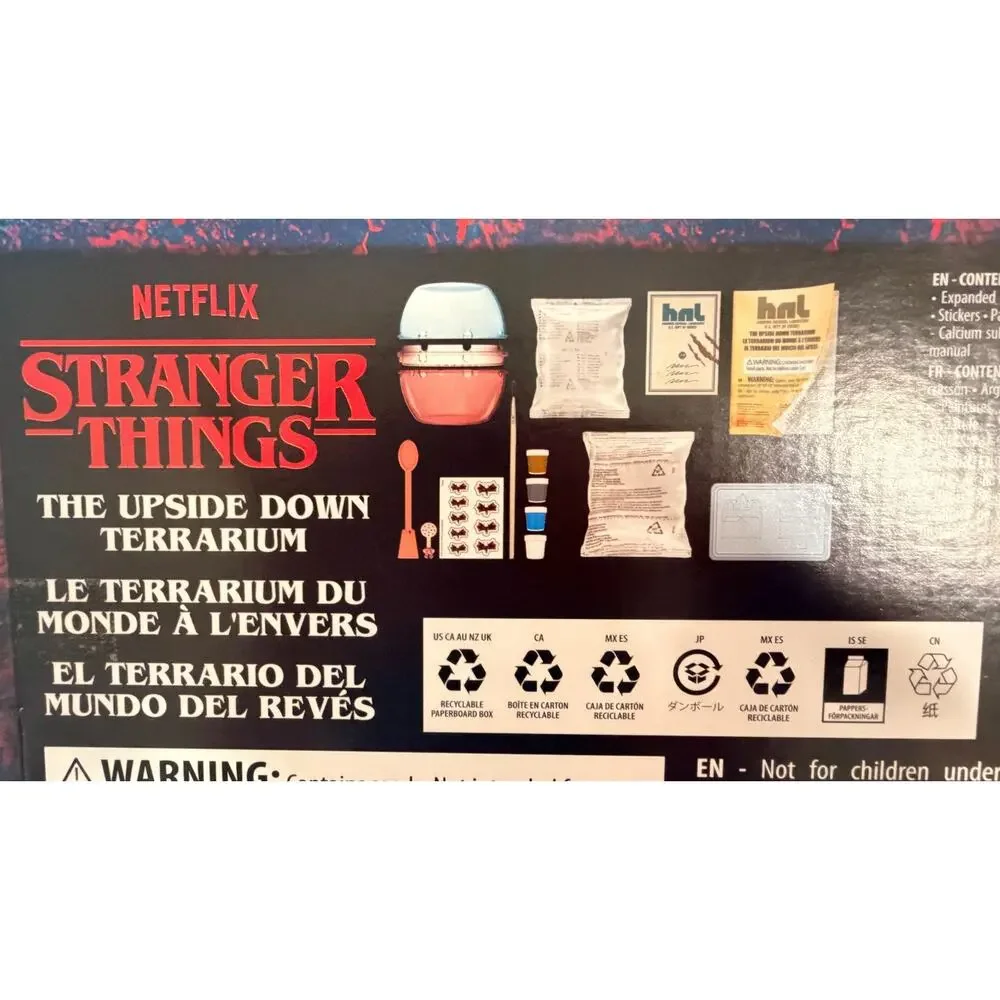 Stranger Things The Upside Down Terrarium By Clementoni FAST SHIPPING